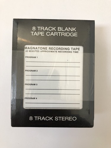 Magnatone track stereo blank - magnatone, 8-track