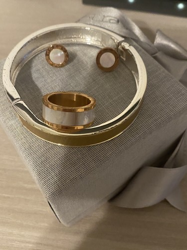 Bracciale orecchini anello - orecchini,