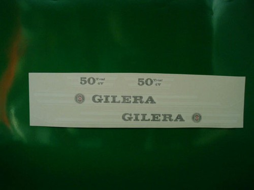 Gilera trial adesivi - 50,