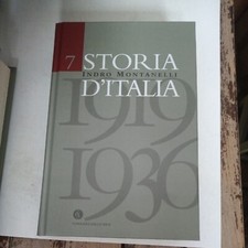 STORIA D'ITALIA INDRO MONTANELLI 7 RCS 1919/1936 2003