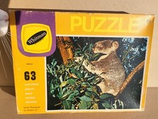 No Goldrake Toei animation vintage Whitman-Italy 63 Pzs KOALA PUZZLE complete...