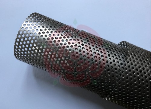 Tubo scarico traforato in - tubo,