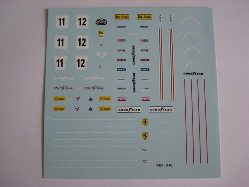 Decal ferrari 312 1977 - ferrari,