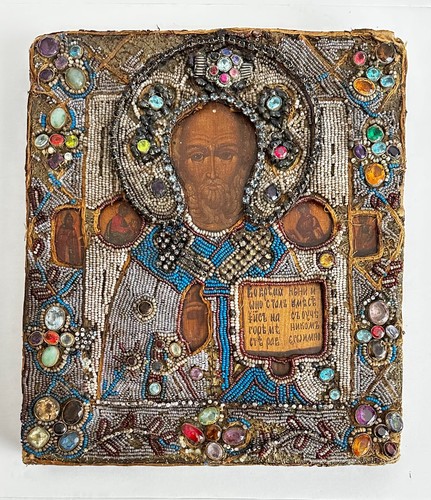 Icona san nicola riza - icona,