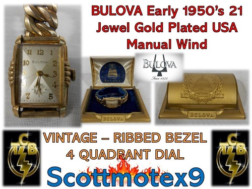 Vintage anni bulova - vintage,