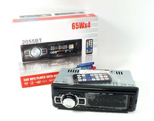 STEREO AUTO BLUETOOTH 4X65W USB RICARICA RAPIDA FM VIVA VOCE LED CON TELECOMANDO