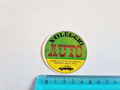 Adesivo noleggio auto sticker - noleggio,