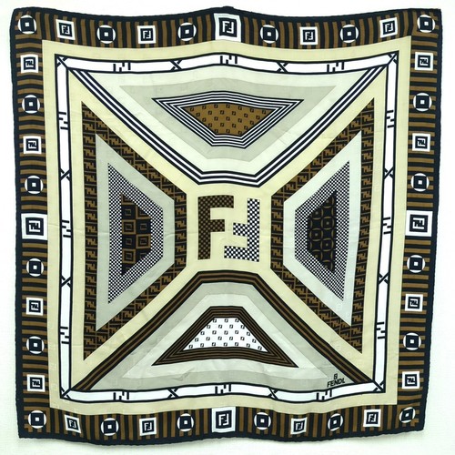 Sciarpa fendi logo - ff, 100%