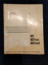 Catalogo Ricambi/Parts Catalogue Aston Martin DB2-2/4MkI-2/4 MkII
