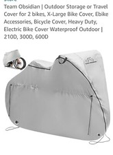 Telo copri bici Team Obsidian