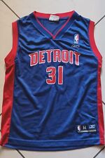 Reebok vintage Milicic Detroit nba jersey basket 80'sCANOTTA