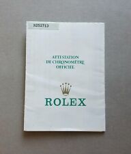 ROLEX Garanzia Warranty