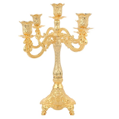 Elegante candelabro metallo - candelabro, in