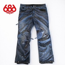 Pantaloni snowboard 686 - , denim