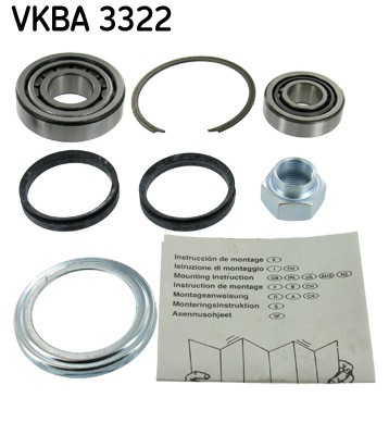 Kit cuscinetto ruota assale - kit,