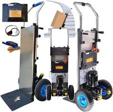 Carrello elevatore elettrico 1200W camion manuale 400kg pieghevole sacco batteria 48V