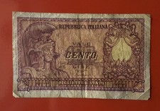 BANCONOTA 100 LIRE ITALIA