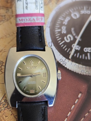 Reloj vintage cauny 17rubis - cauny,