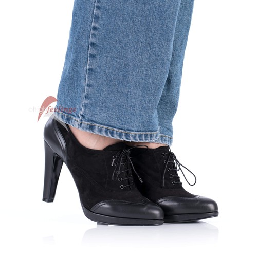 Decolte oxford tacco alto - decolte,