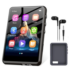 Lettore MP3 128GB Bluetooth 5.3 2,4” Full Touchscreen Lettore MP3 sportivo