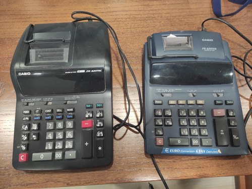 Calcolatrici vintage casio con - calcolatrici,
