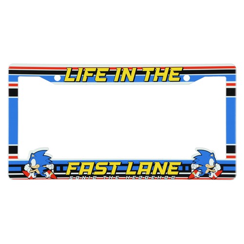 Telaio targa plastica standard
