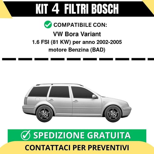 Kit filtri bosch bora - filtri,