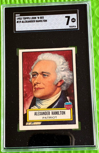 1952 topps look see card - 'n, #