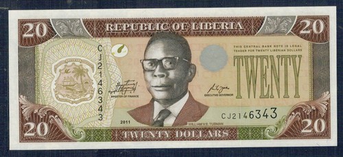 Liberia dollari 2011 - 20,