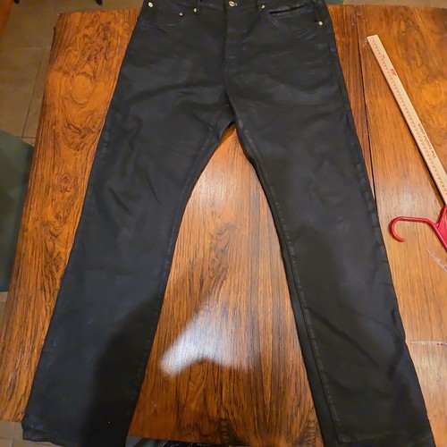Viola jeans nero rivestito - -,