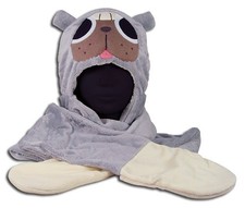 Set cappello e guanti in pile