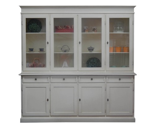 Credenza vetrina legno 4 - credenza,