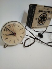 Sveglia Westclox u.s.a. Da Tavolo a Corrente funzionante Vintage