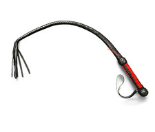 Frusta Flogger in vera pelle