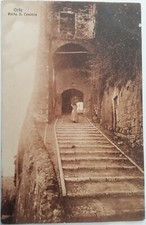 Cartolina orte porta - porta, san