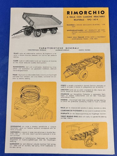 Brochure rimorchio ralla con - brochure,