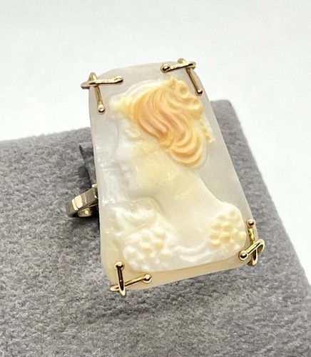 Anello oro 14kt con - anello,