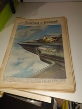 DOMENICA DEL CORRIERE 9.4.1950 DISCHI VOLANTI UFO