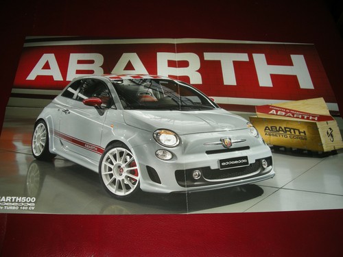 Abarth brochure poster - poster, "abarth