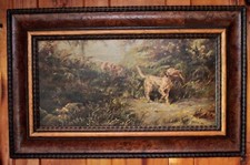 Antico vecchio dipinto svedese