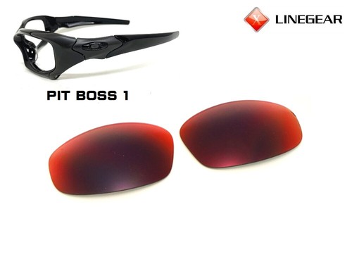Linegear red mirror lente - red,