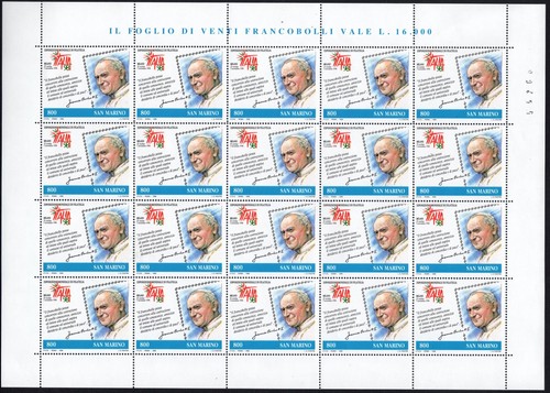 1998 san marino minifoglio - 1998,