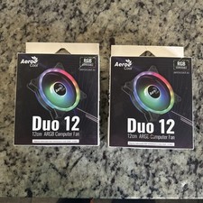 Lot of 2 Aero Cool Duo 12 -