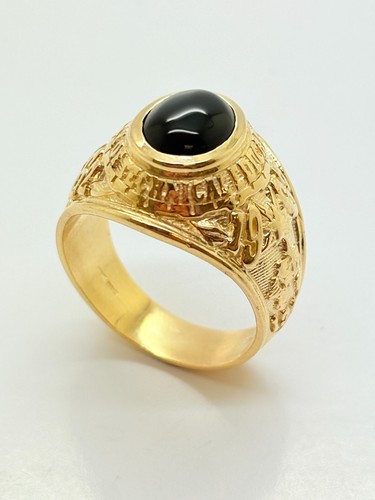 Anello oro giallo massiccio - in,