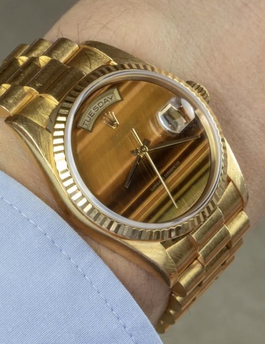 Rolex daydate 36mm tiger - rolex,