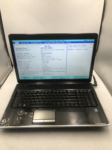 Pavilion dv7 3173nr boot - hp,