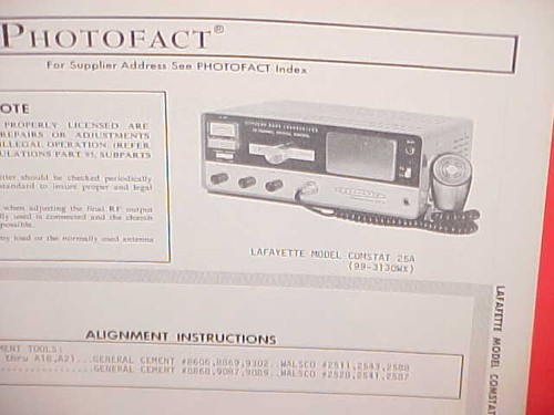 Lafayette 1969 radio - cb,