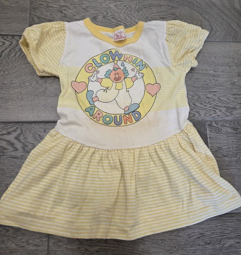 Vestito pagliaccio giallo