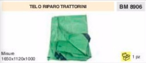 Telo riparo trattorino - telo,