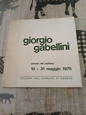 Giorgio Gabellini palazzo del capitano 1975 Comune di Cesena usato buono stato